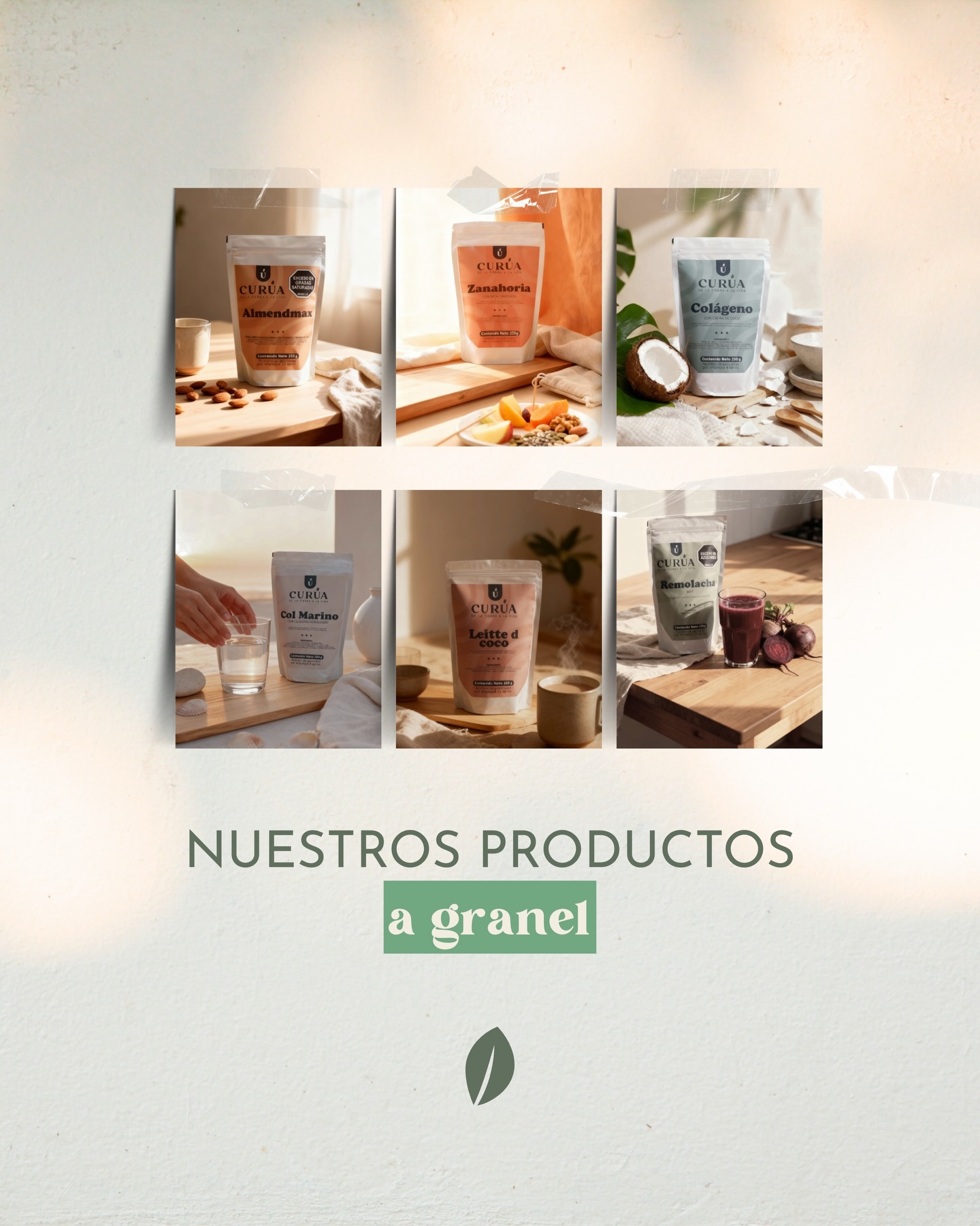 Todo lo que eliges aquí tiene una intención:
cuidarte mejor, consumir con conciencia
y volver a lo esencial. 

✨ Encuéntralo todo disponible en Curúa.

#productosagranel #productosnaturales #mercadosaludable #medellín